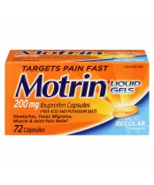 Motrin IB Regular Strength Ibuprofen Liquid Gels